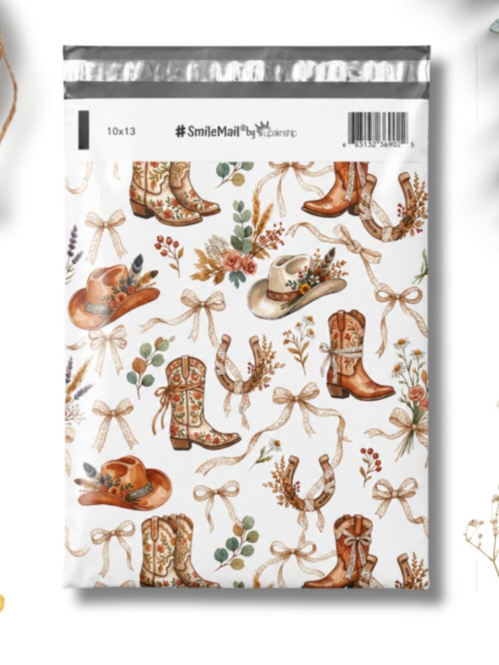 Cow Girlies 10X13 Poly Mailers (25) - Picture 2 of 2